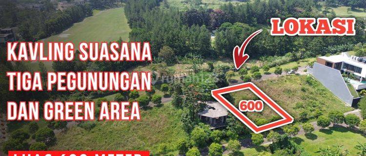 Kavling Murah Dengan View 3 Gunung Di Cluster Imperial Golf Luas 600 Meterr, Harga 4,5 Jta/meter 1