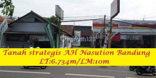 Jual Murah Tanah Lokasi Strategis Pinggir di Jalan A.h.nasution  1