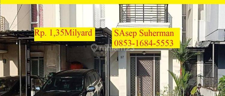 rumah 2lt siap huni minimalis dalam cluster one gate di margaasih 1