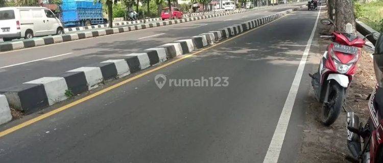 TANAH PINGGIR RINGROAD BARAT BAGUS UNTUK USAHA & GUDANG  1