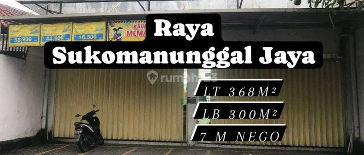 Tempat Usaha Bekas Indomart Raya Sukomanunggal Jaya Ramai [227] 1