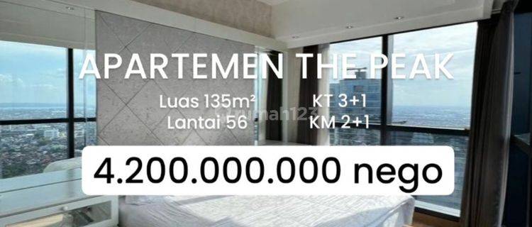 Apartemen Mewah The Peak 3Br Full Furnish Tunjungan Plaza 5 [305] 1