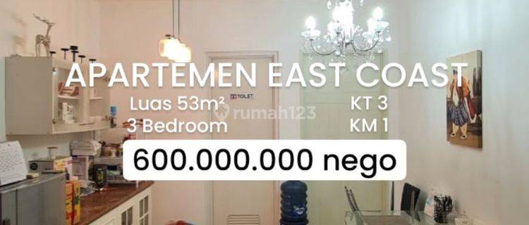 Apartemen East Coast 3br Full Furnish Pakuwon City Surabaya [411] 1