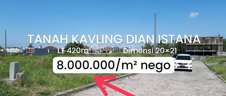 Tanah Kavling Dian Istana (dpn Perumahan Rayan Regency) Sby [418] 1