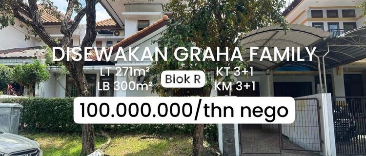 Disewakan Rumah Graha Family Blok R Surabaya Dkt Pakuwon [428] 1