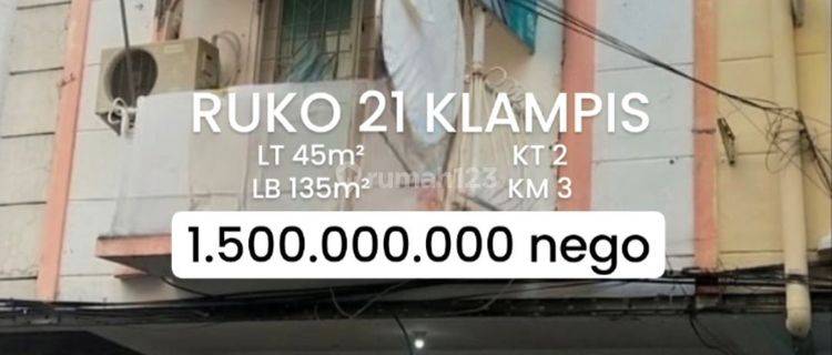 Ruko 21 Klampis Arif Rahman Hakim 3 Lantai Surabaya Timur [439] 1