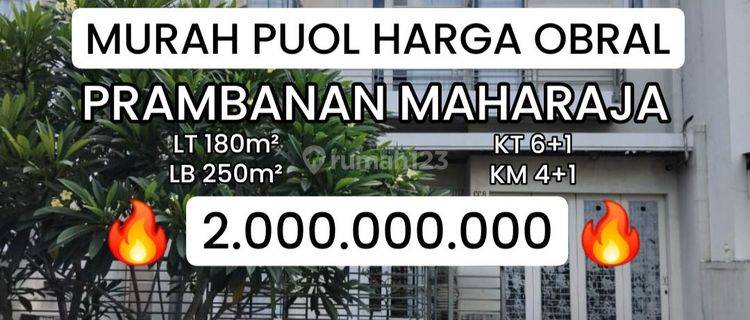 Murah Harga Obral Rumah 2 Lantai Prambanan Maharaja Surabaya[518] 1