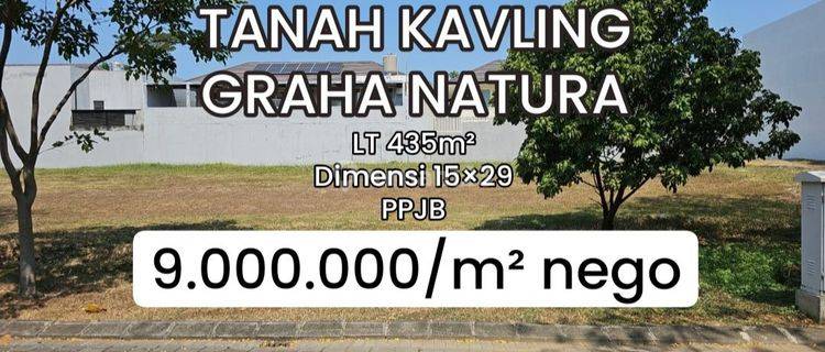 Tanah Kavling Graha Natura by Intiland Cluster Mahogany Sby [573] 1