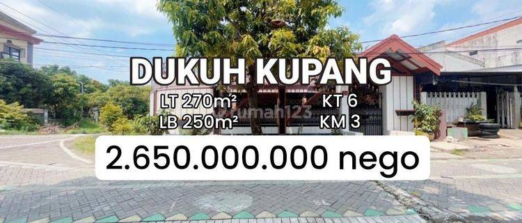 Rumah Siap Huni Full Keramik Dukuh Kupang Surabaya Barat [607] 1