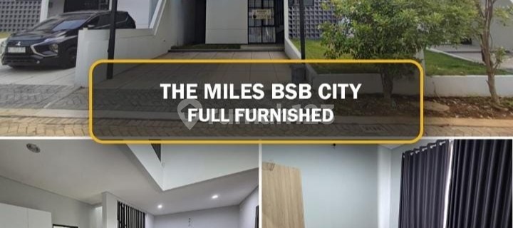 Nice House Ready to Occupied in The Miles Citraland Bsb City 1