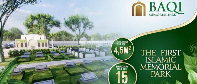 Pemakaman Muslim Asri  Aman Fasilitas BAQI Memorial Park Banten 1