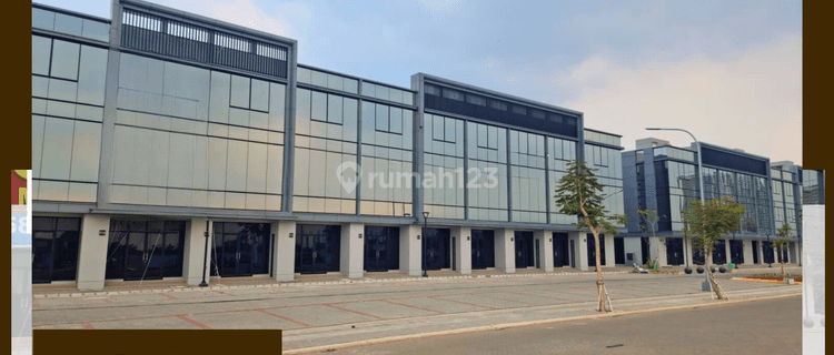 JUAL BU BANGETT!! RUKO OSAKA PIK 2 VIEW DANAU 2 MUKA LOKASI RAMAI 1