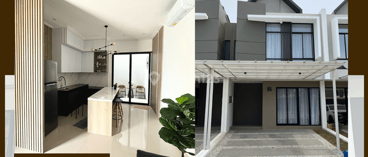 DISEWAKAN RUMAH PIK 2 CLUSTER DANAU 6X12,5 SEMI FURNISH  1