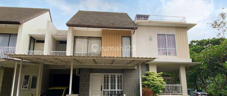 S597a Rumah Hoek Mewah 262 M2 di Bambu Apus Cipayung Jakarta Timur 1