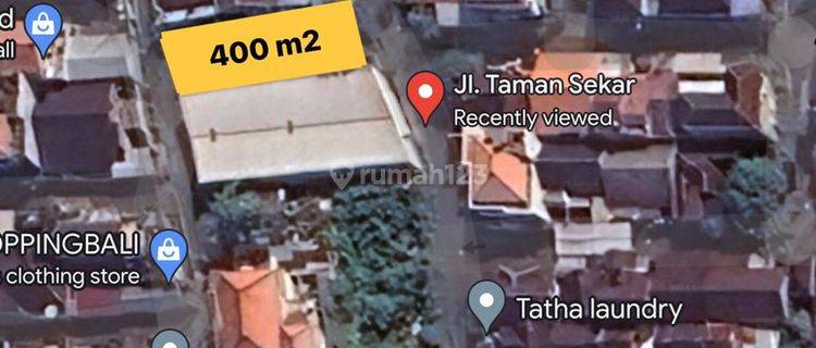 Cheap land for sale in the Padangsambian area, West Denpasar, Bali 1