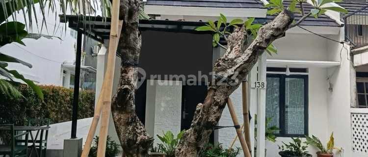 Rumah 1 Lantai Siap Huni Depan Green Area Di Cluster Taman Venesia Sentul City Bogor 1
