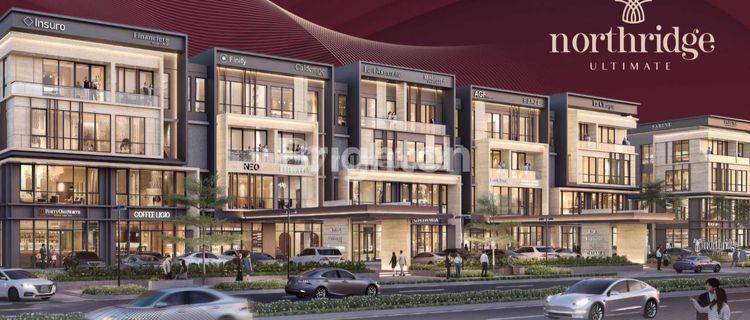 NORTHRIDGE ULTIMATE, STUDIO LOFT & SHOP HOUSE, LOKASI SANGAT STRATEGIS. STOK TERBATAS 1