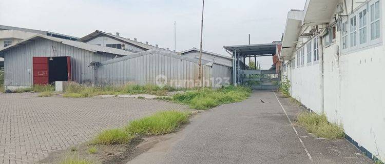 Tanah 3HA Nol Jalan Sedati Sidoarjo Bonus Pabrik, Gudang & Kantor 1