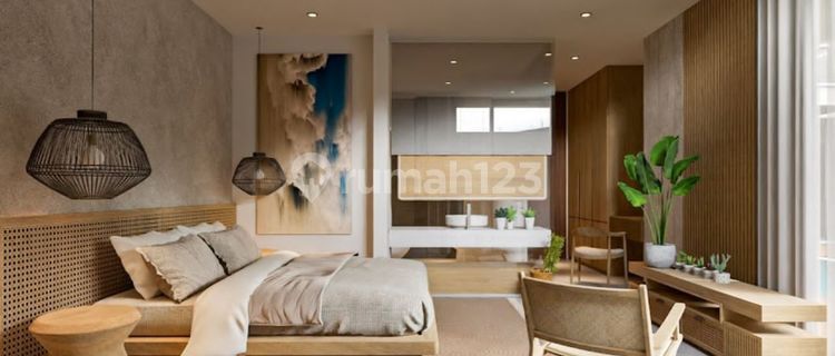 For sale modern tropical villa in Canggu area Bali 1