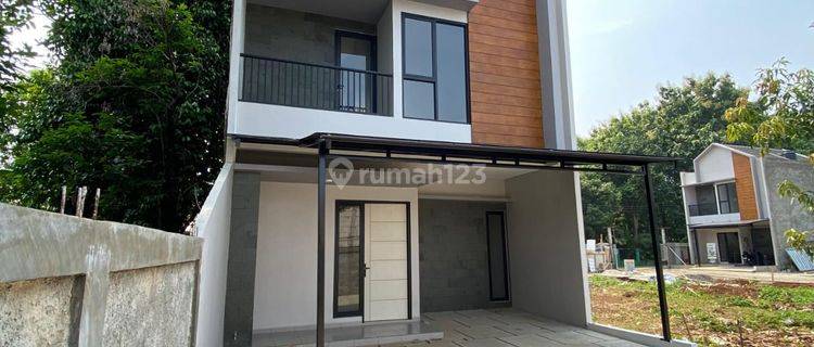 1. Dijual Rumah Baru 2 Lantai Design Scandinavian, Full Bata Merah. Lingkungan Teduh dan Asri,  5 menit  Tol Jatiasih Bekasi. 1