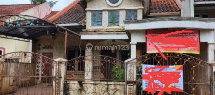 Rumah dua lantai di jual melalui lelang dan as is di Perumahan citra raya cluster taman raya blok m 06 Kel dukuh Cikupa Tangerang Banten . 1