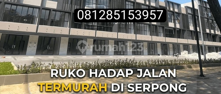 Dipasarkan Tahap 2 Ruko Exquis BSD City Direct Parkir Hadap Boulevard dan Harga Special 1