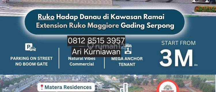 Ruko 3m perdana MAGGIORE SIGNATURE get Now Nup! View Danau Limited Unit 1