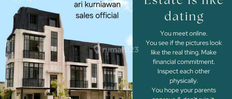 Rumah 2 lantai 1,9amn selangkah ke bandara MEROSE RESIDENCE duta garden 1