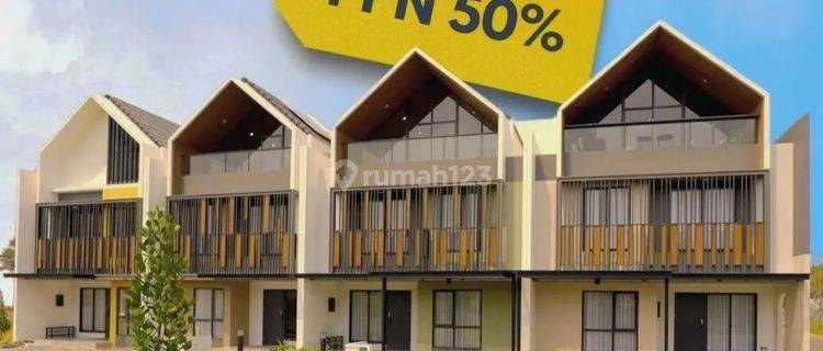 Strozzi symphonia summarecon serpong 2,7man 3 lantai termurah  1