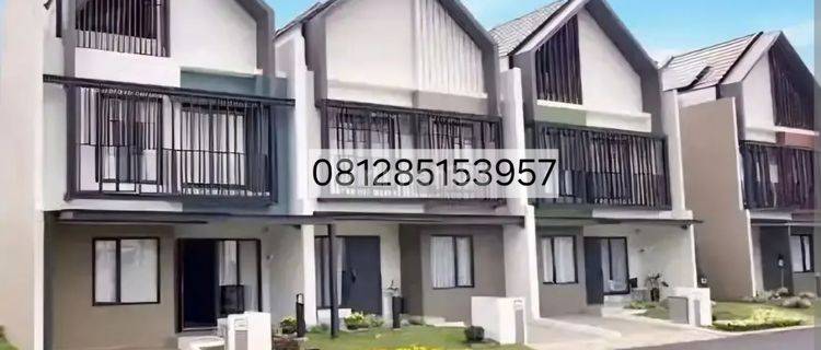 Rumah 2 lantai siap huni dan free ppn Cluster LEONORA & STROZZI 1