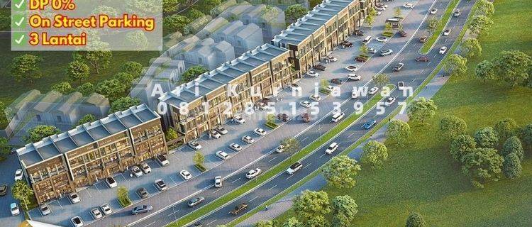 Ruko Di Barat Bsd City! Kawasan Paling Hidup XLANE Perdana 3,5m 1