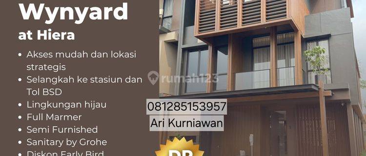 Murah Banget! Spek & Lokasi Ga Kelawan! Wynyard At Hiera Bsd City 1