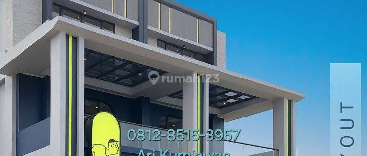 Ruko CARSON 3lantai at Summarecon Gading Serpong Teramai! Hadap Jalan 4,1man Unit Sangat TERBATAS 1