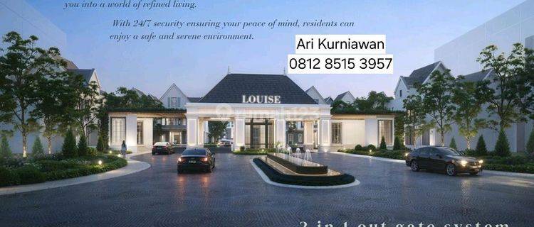 Rumah Ala American Classic By Summarecon Serpong Cluster Louise 1