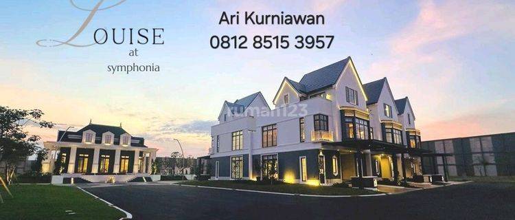 Louise Summarecon Gading Serpong 2&3lt Kpr Dp 5% Auto Approve! 1