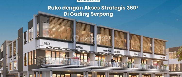 Ruko 3lantai Sangat Potensial Pasadena North Square Lokasi Terbaik 1