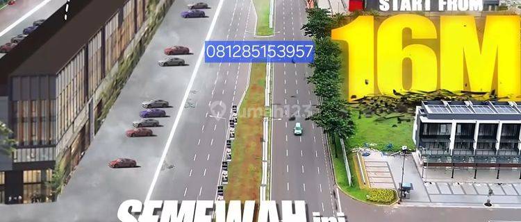 Bisnis Berkelas? Wajib Lokasi Premium & High Traffic City Hub Commercial Gading Serpong Gedung Perkantoran 5 Lantai Posisi Di Jalan Oulevard 1