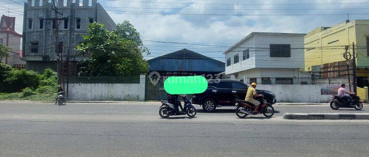 Dijual Murah Gudang Tanah Binjai Km 14 Lokasi Strategis 1