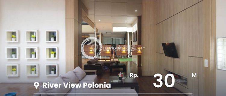 Dijual Villa Sultan Full Furnish Riverview Polonia 1