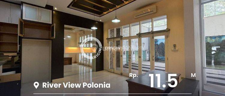 Dijual Rumah Mewah Komplek Riverview Polonia  1