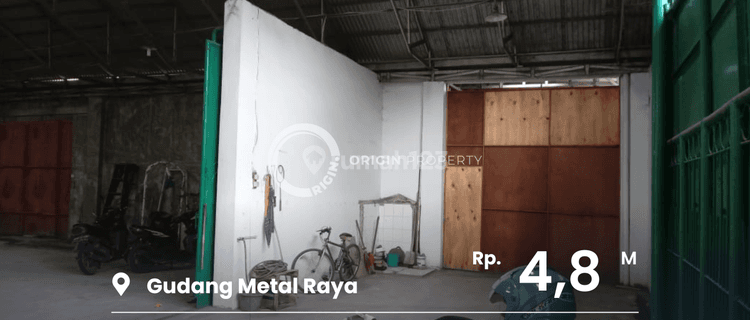 Dijual Rumah Gudang Luas di Jalan Metal Raya medan Deli 1