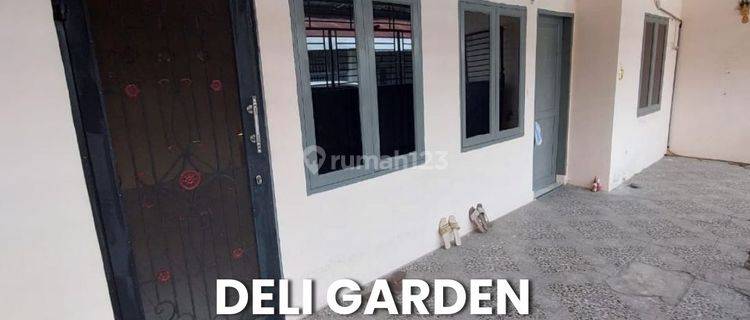Dijual Rumah Gandeng Siap Huni Komplek Deli Garden 1