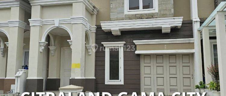Disewakan Villa 2 Tingkat Citraland Gama City Cluster Bahamas 1