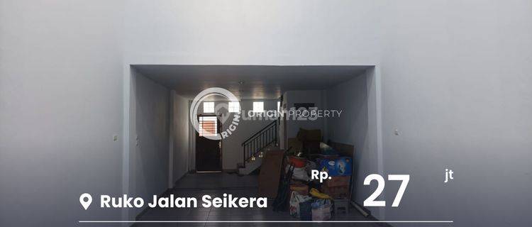 Disewakan Ruko Lantai 1 Di Jalan Seikera Medan Perjuangan 1