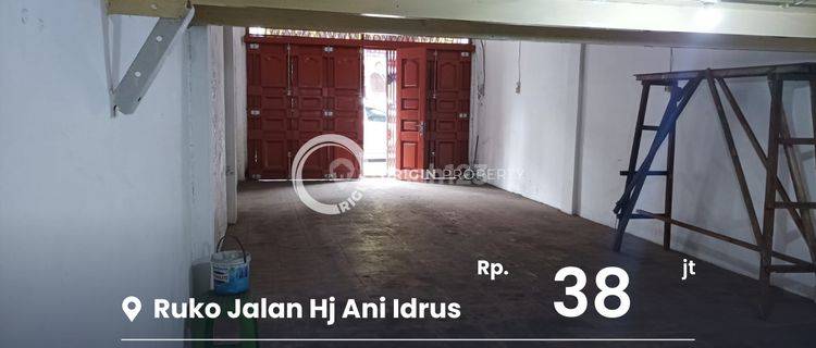 Disewakan Ruko 1 Lantai Saja Jalan Haji Ani Idrus Medan Kota  1