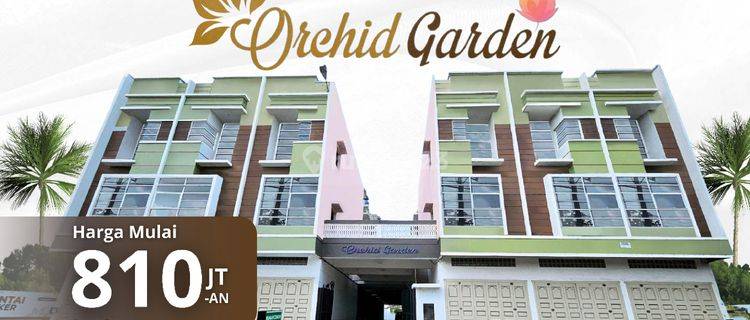 Ruko Baru Daerah Krakatau Jalan Suluh Komplek Orchid Garden 1