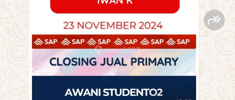 Juragan Kost 2 Unit Lagi Awani Studento2 Tahap 3 Dekat Itb Unpad 1