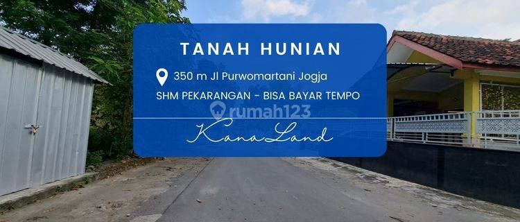 Tanah Purwomartani Jogja Dekat Jalan Raya Sambiroto, Nego 1