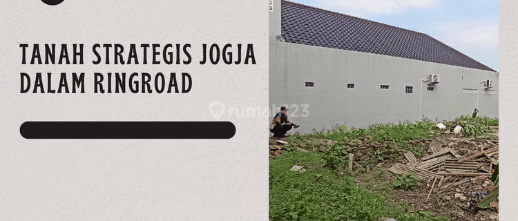 Tanah Strategis Jogja, Dalam Ringroad Murah  1