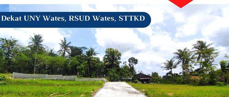 Tanah SHM Siap AJB Dekat UNY Wates,RSUD Wates,STTKD 1